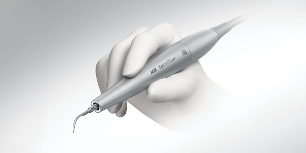 Slank titanium scaler håndstykke